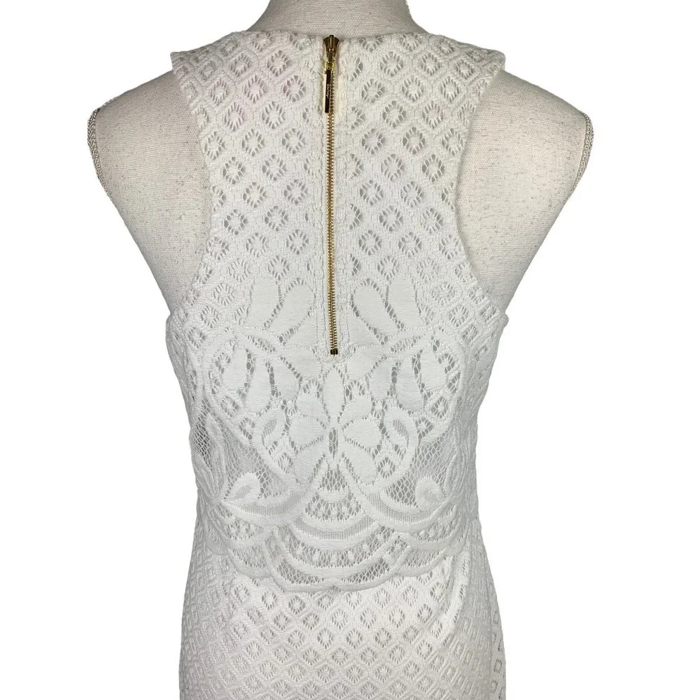Lilly Pulitzer Stelle Lace Tank Dress White Size S - Picture 6 of 14